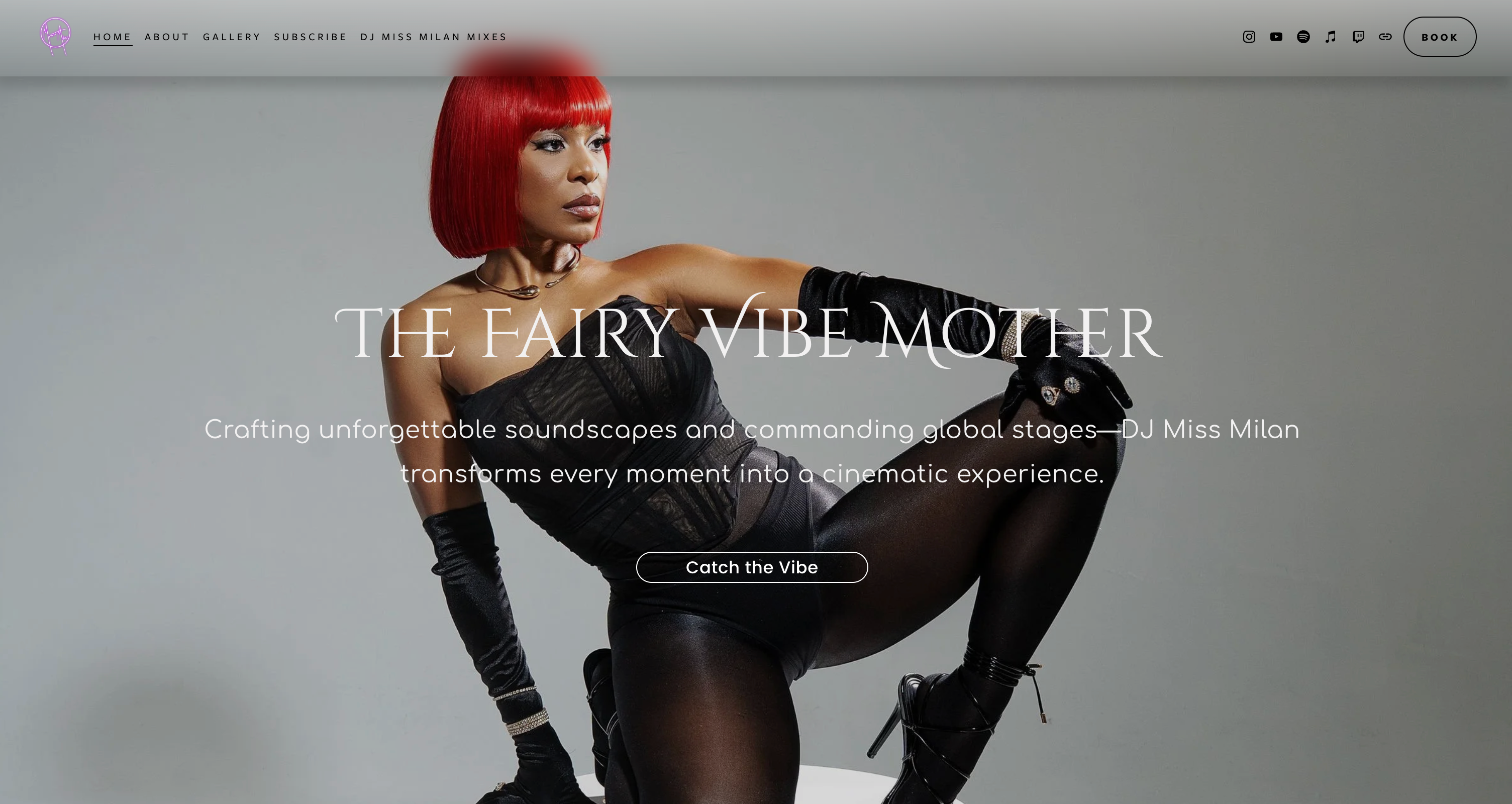 DJ Miss Milan artist website