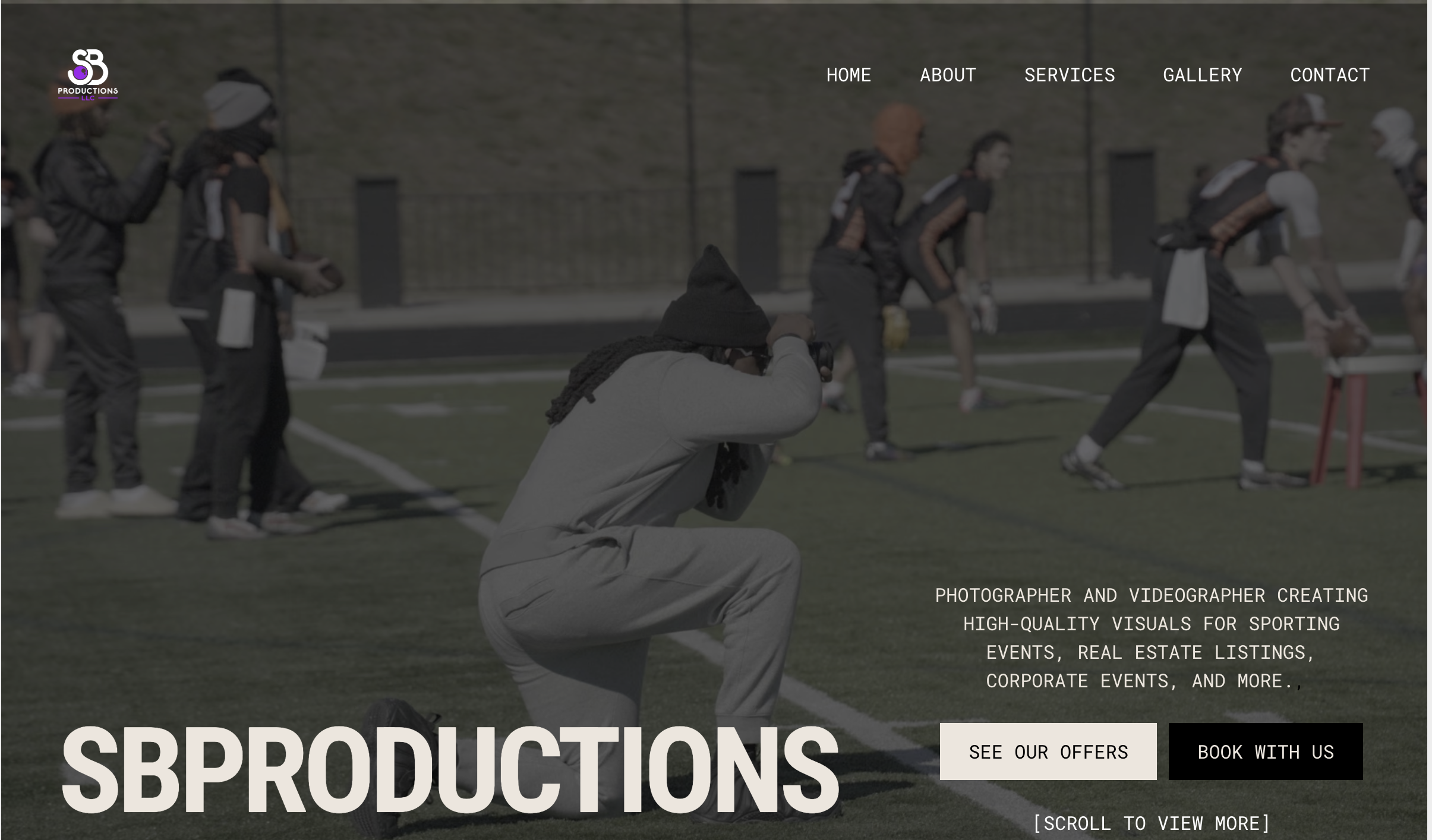 Steven's Photography portfolio website